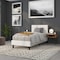 Flash Furniture Bedford Headboard, Twin Size, White Fabric HG-HB1704-T-W-GG - alternate 5